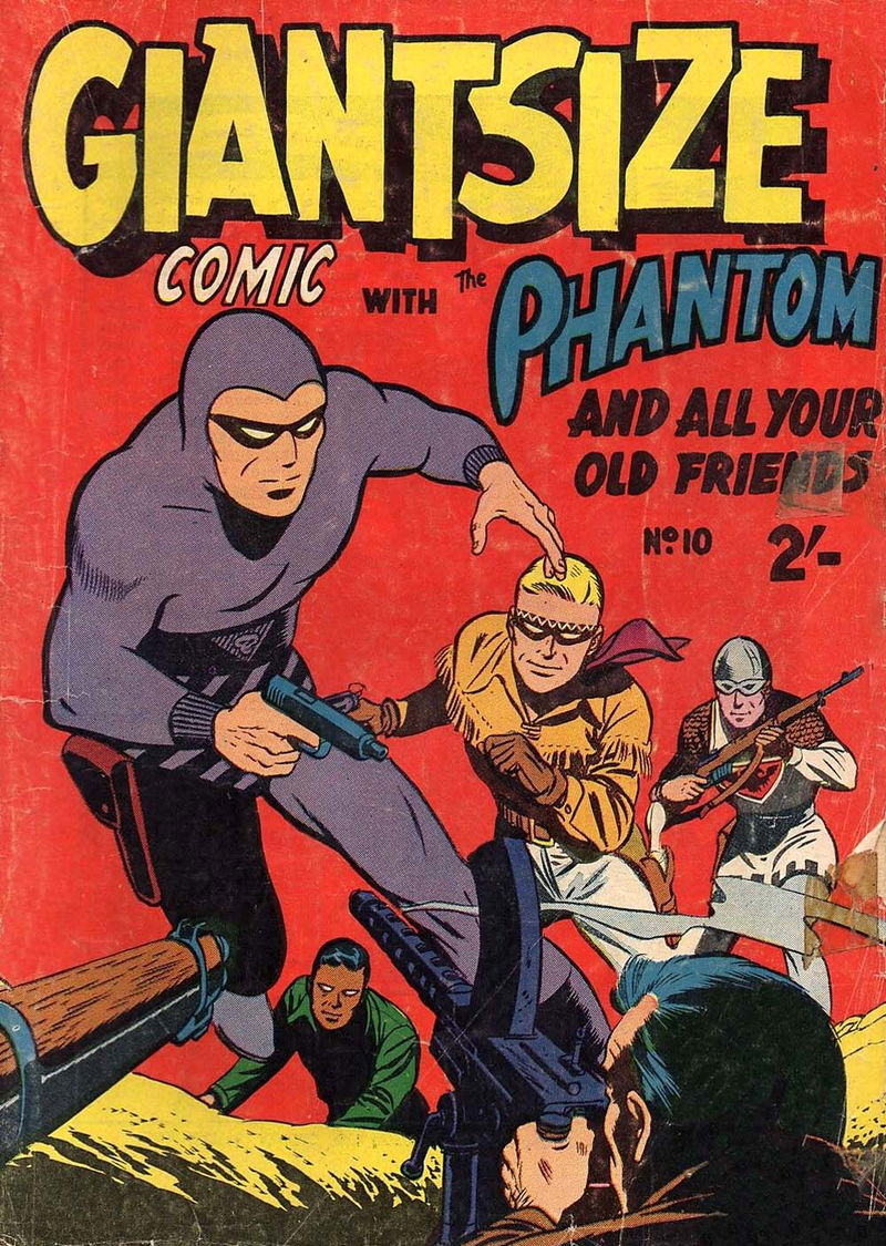 Giantsize Comic with The Phantom (Tricho, 1958 series) #10 — Giantsize Comic with the Phantom and All Your Old Friends ([1958?])