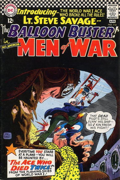 All-American Men of War (DC, 1953 series) #114 (March-April 1966)