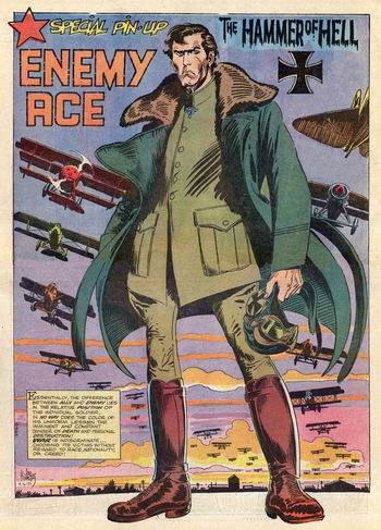 Star Spangled War Stories (DC, 1952 series) #158 — Enemy Ace the Hammer of Hell (page 1)