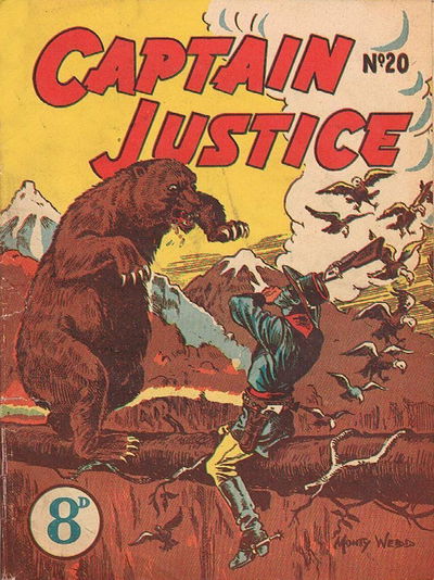 Captain Justice (New Century, 1950 series) #20 [July 1952?]