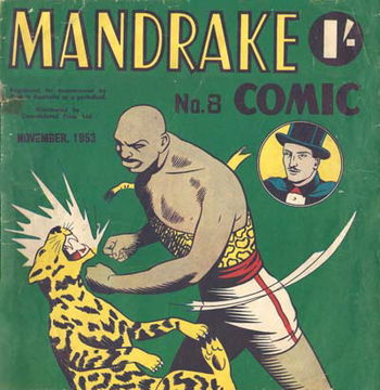 Mandrake Comic (Consolidated, 1953 series) #8 (November 1953)