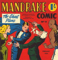 Mandrake Comic (Consolidated, 1953 series) #9 February 1954