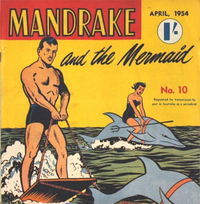 Mandrake Comic (Consolidated, 1953 series) #10 April 1954