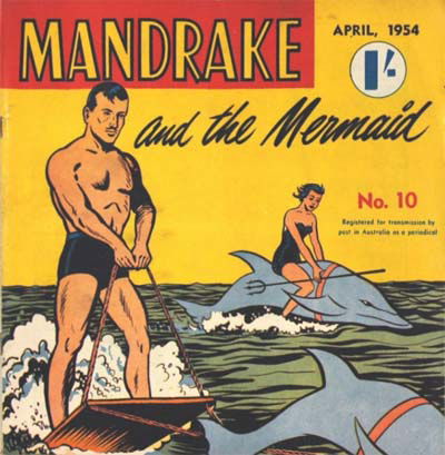 Mandrake Comic (Consolidated, 1953 series) #10 (April 1954)