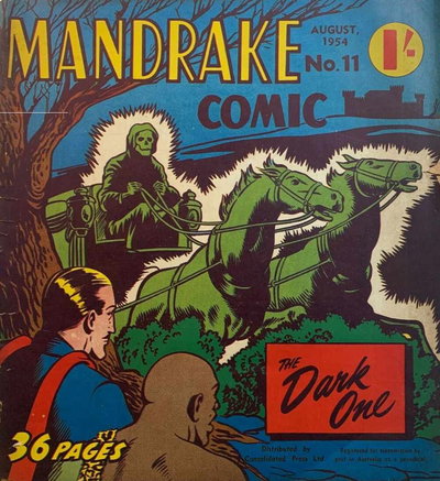 Mandrake Comic  #11 (August 1954)
