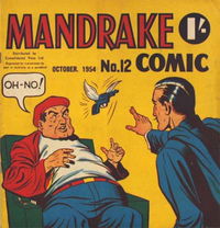 Mandrake Comic (Consolidated, 1953 series) #12 October 1954