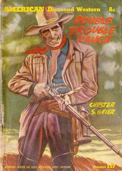 American Diamond Western (Malian, 1952? series) #117 — Double Trouble Ranch ([1954?])