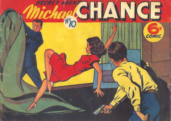 Secret Agent Michael Chance (Pyramid, 1950? series) #10 ([October 1950?])