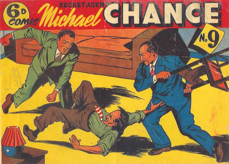 Secret Agent Michael Chance (Pyramid, 1950? series) #9 ([September 1950?])