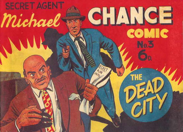 Secret Agent Michael Chance (Pyramid, 1950? series) #3 ([March 1950?])