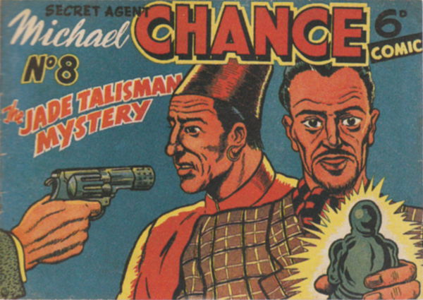 Secret Agent Michael Chance (Pyramid, 1950? series) #8 ([August 1950?])