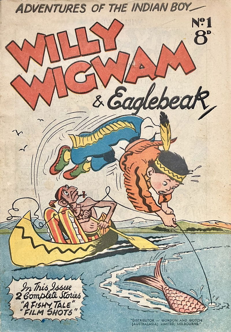 Willy Wigwam & Eaglebeak (Young's, 1955 series) #1 ([January 1955?])