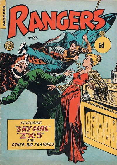 Rangers Comics (HJ Edwards, 1952 series) #23 [October 1952?]