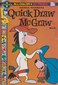 Hanna-Barbera Quick Draw McGraw (Murray, 1977 series) #5 — Hanna-Barbera Quick Draw McGraw [June 1977?]