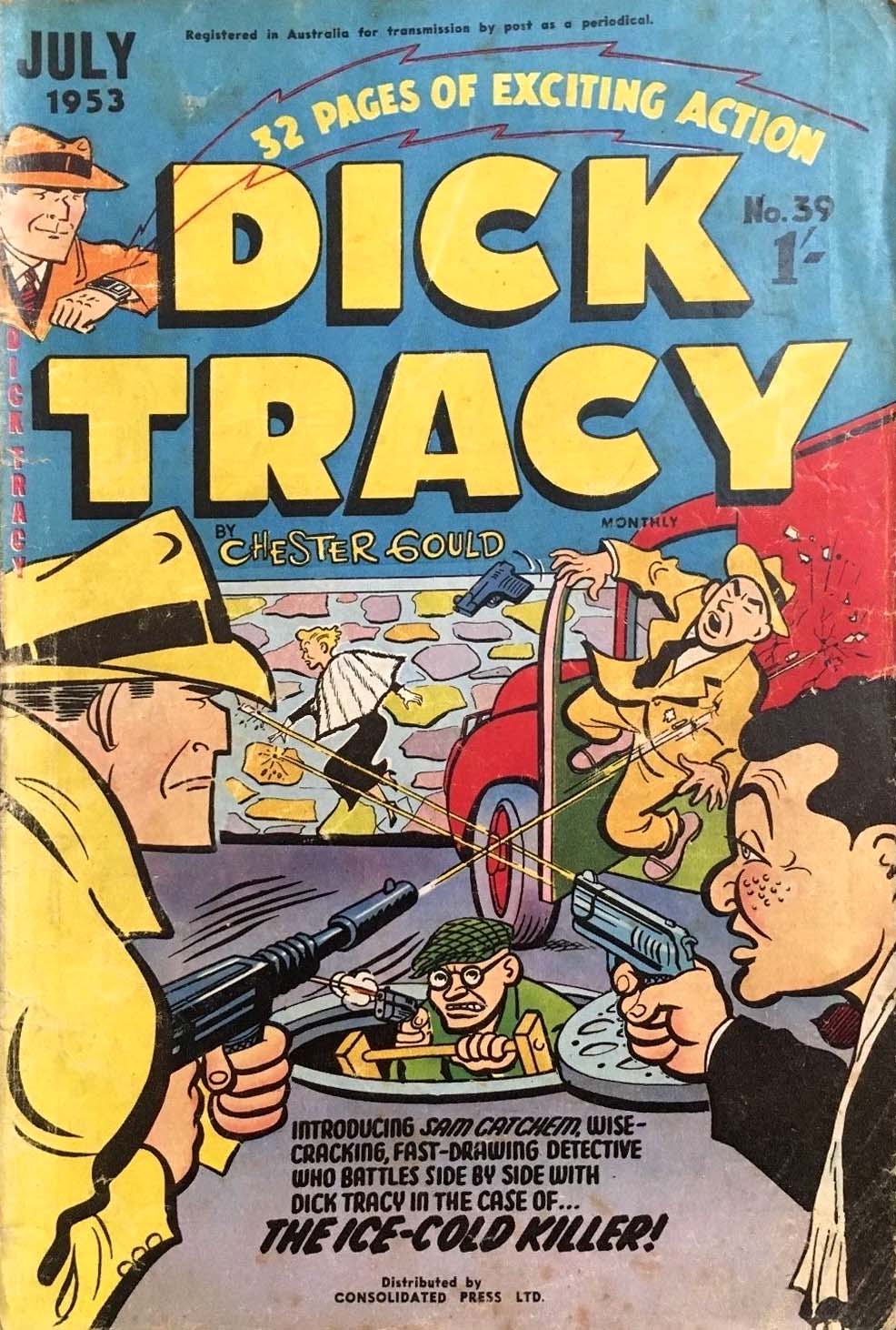 Dick Tracy Monthly (Illustrated, 1952 series) #39 (July 1953)