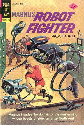 Magnus, Robot Fighter (Western, 1963 series) #37 November 1974