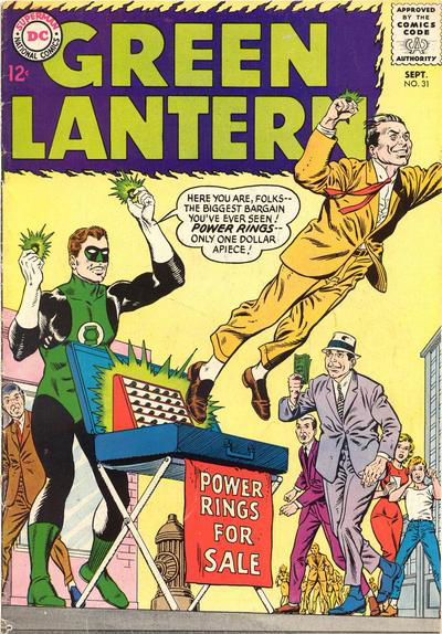 Green Lantern (DC, 1960 series) #31 September 1964