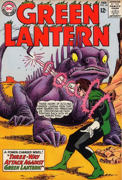 Green Lantern (DC, 1960 series) #34 January 1965