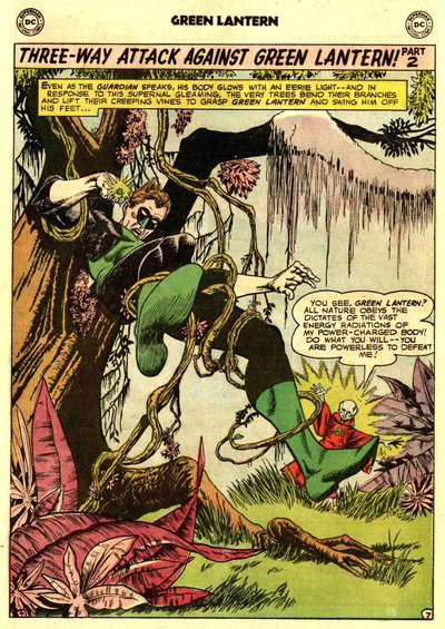 The Three-Way Attack on Green Lantern (<span class="fw-500">Green Lantern</span>  #34 (January 1965)), page 7