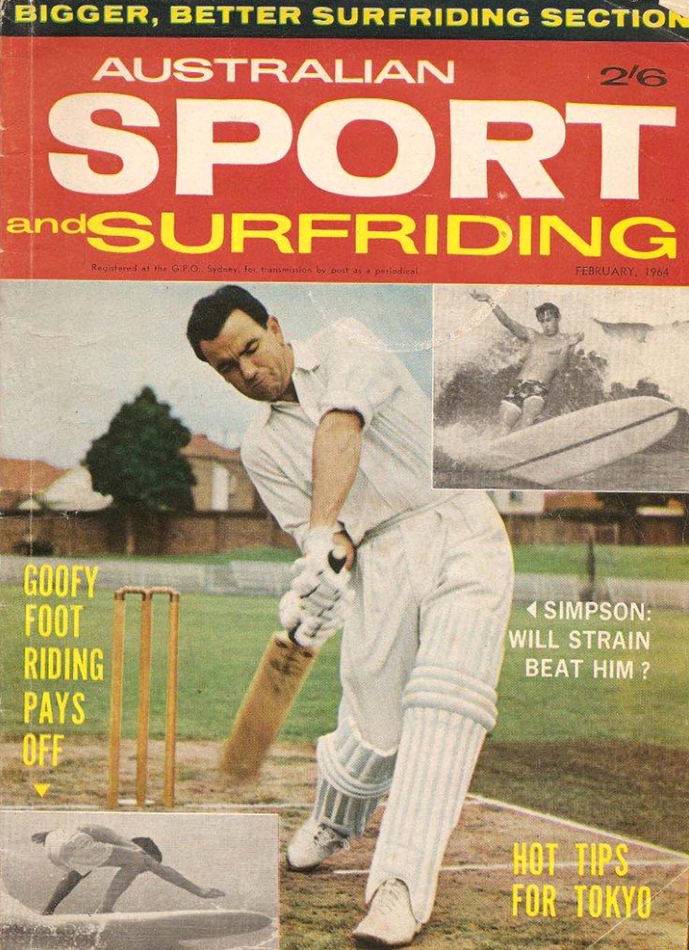 Australian Sport and Surfriding (Sport Magazine, 1964 series) v17#3 (February 1964)