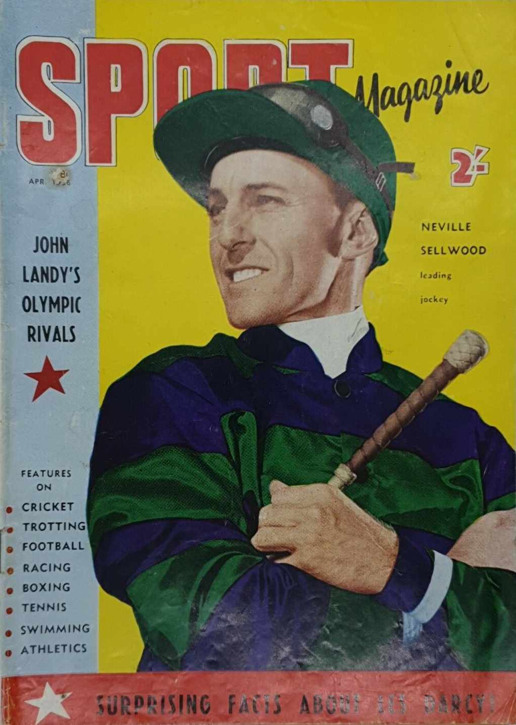 Sport Magazine (Sport Magazine, 1954 series) v2#11 (April 1956)