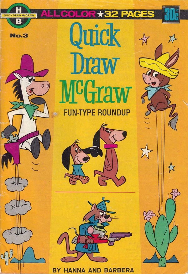 Quick Draw McGraw (KG Murray, 1976? series) #3 ([October 1976?])