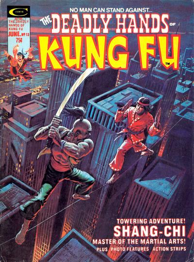 The Deadly Hands of Kung Fu  #13 (June 1975)