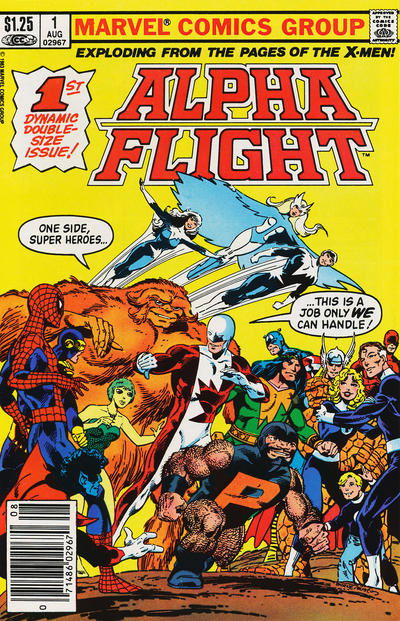 Alpha Flight (Marvel, 1983 series) #1 (August 1983)