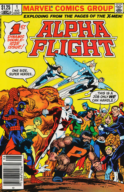Alpha Flight  #1 (August 1983)