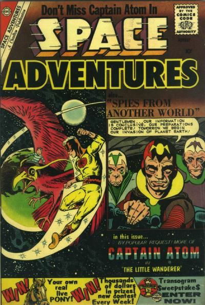 Space Adventures (Charlton, 1958 series) #35 (August 1960)