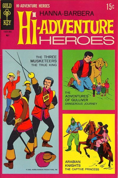 Hanna-Barbera Hi-Adventure Heroes  #1 (May 1969)