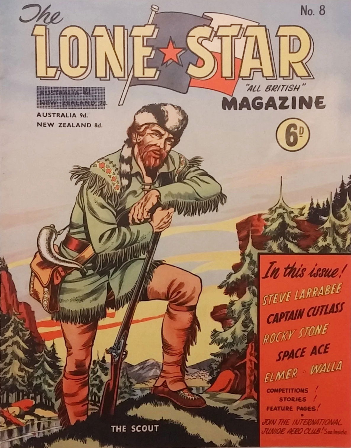 Lone Star Magazine (DCMT, 1952? series) #8 (October 1952)