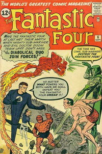 Fantastic Four (Marvel, 1961 series)  #6 (September 1962)
