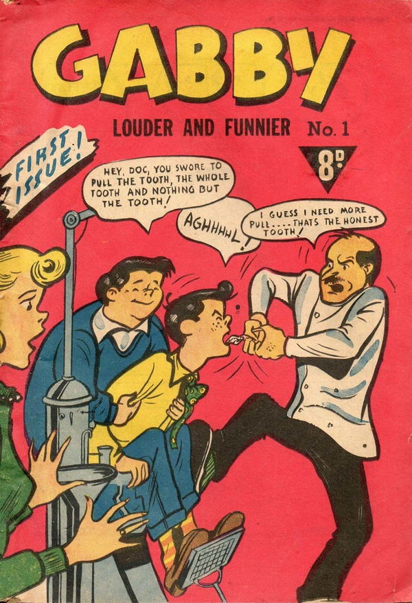 Gabby Louder and Funnier (Cleland, 1953? series) #1 ([1953?])