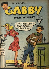 Gabby Louder and Funnier (Cleland, 1953? series) #3 [1954?]