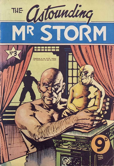 The Astounding Mr Storm (Invincible, 1954 series) #3 ([September 1954?])