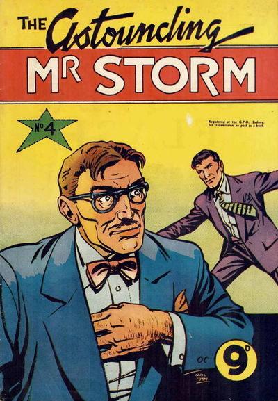 The Astounding Mr Storm (Invincible, 1954 series) #4 ([October 1954?])