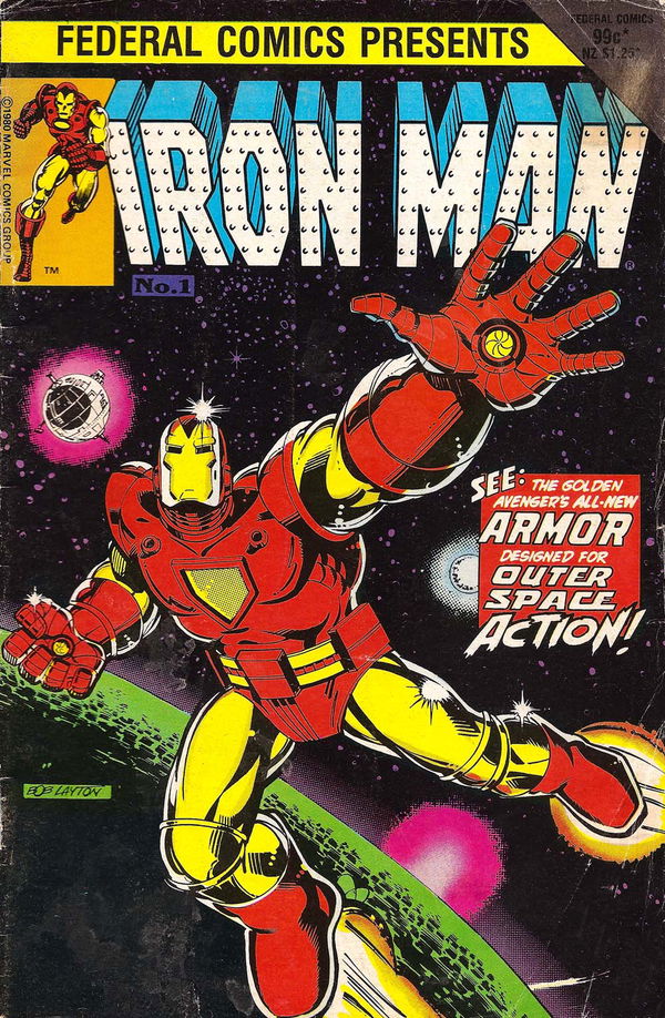 The Invincible Iron Man (Federal, 1984 series) #1 ([October 1984?])