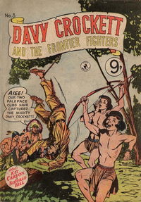 Davy Crockett and the Frontier Fighters (Colour Comics, 1956 series) #3