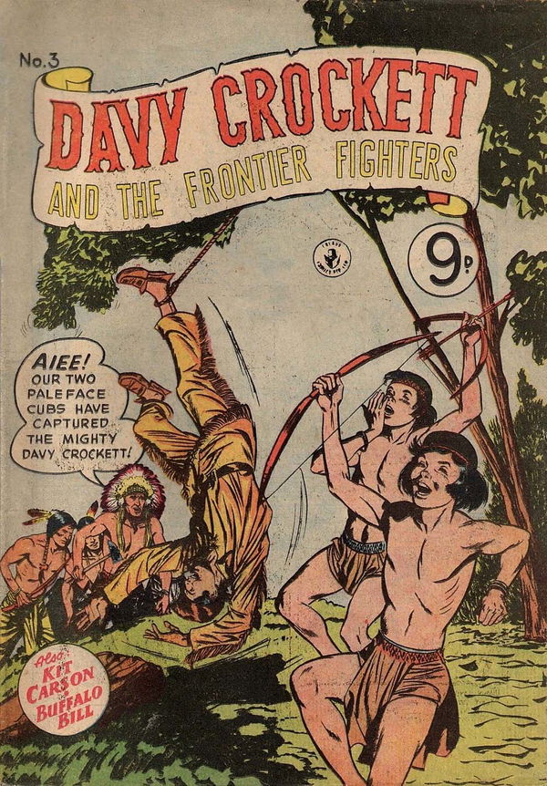 Davy Crockett and the Frontier Fighters (Colour Comics, 1956 series) #3 ([March 1956?])