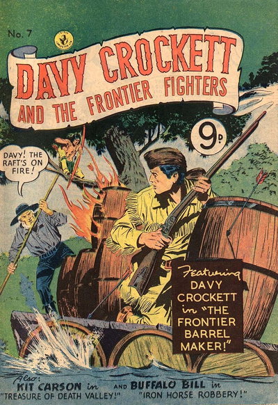 Davy Crockett and the Frontier Fighters  #7 ([July 1956?])