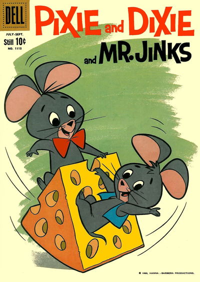 Four Color (Dell, 1942 series) #1112 — Pixie and Dixie and Mr. Jinks July-September 1960