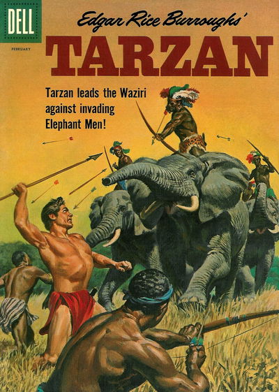 Edgar Rice Burroughs' Tarzan (Dell, 1948 series) #122 January-February 1961