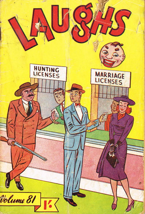Laughs (Hislop, 1944 series) #81 ([April 1955?])