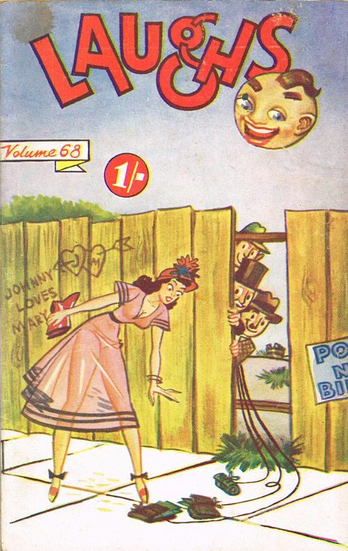 Laughs (Hislop, 1944 series) #68 ([March 1954?])
