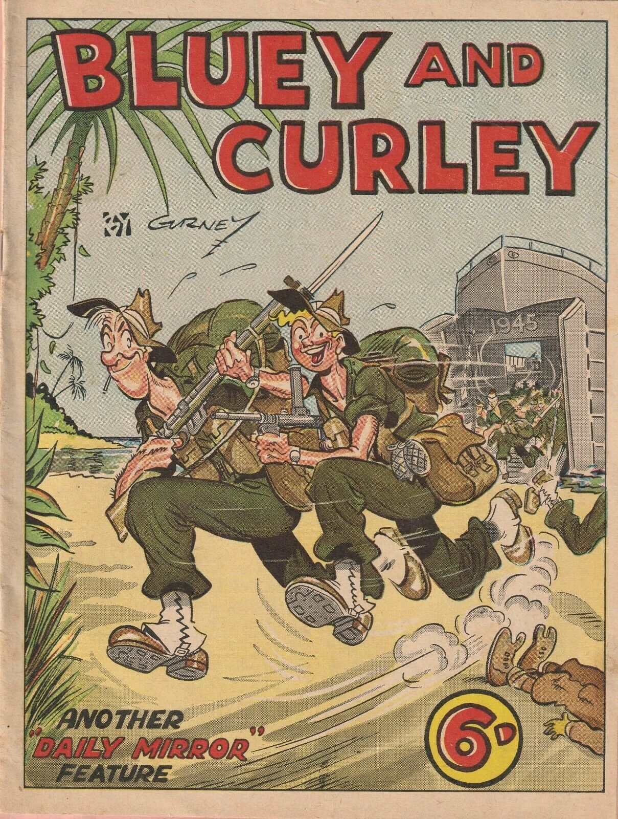 Bluey and Curley [Daily Mirror] (Invincible, 1942? series)  (1945)