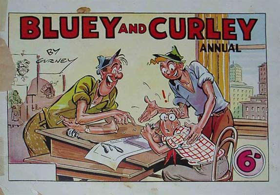 Bluey and Curley Annual [Unbranded] (Invincible, 1946? series)  ([1948?])