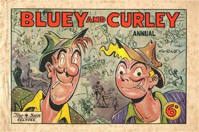 Bluey and Curley Annual [Sun News-Pictorial] (Sun, ? series)  (1949)