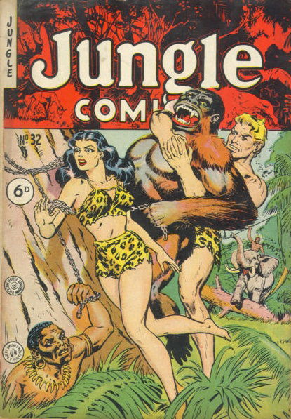 Jungle Comics (HJ Edwards, 1951? series) #32 ([May 1953?])
