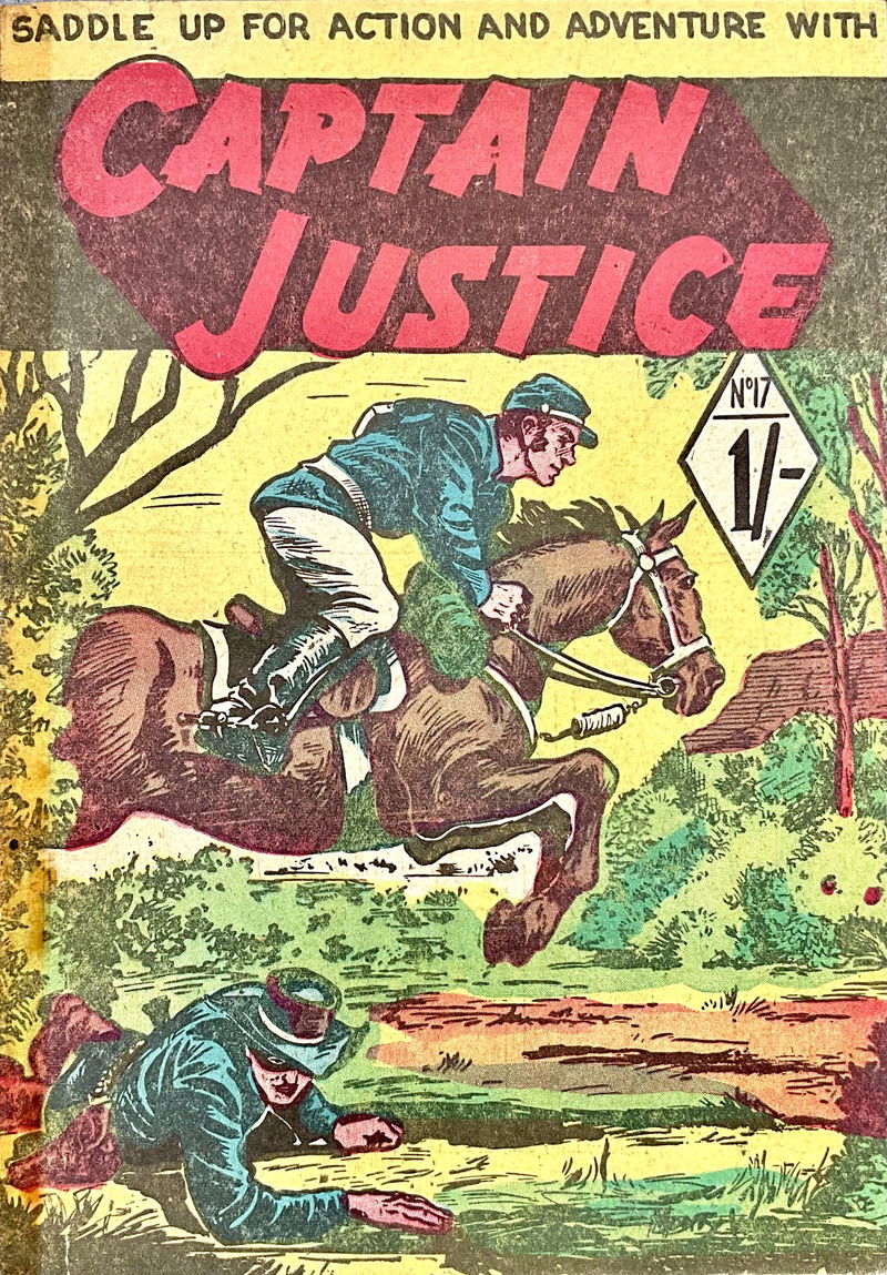 Captain Justice (Calvert, 1955 series) #17 ([January 1957?])